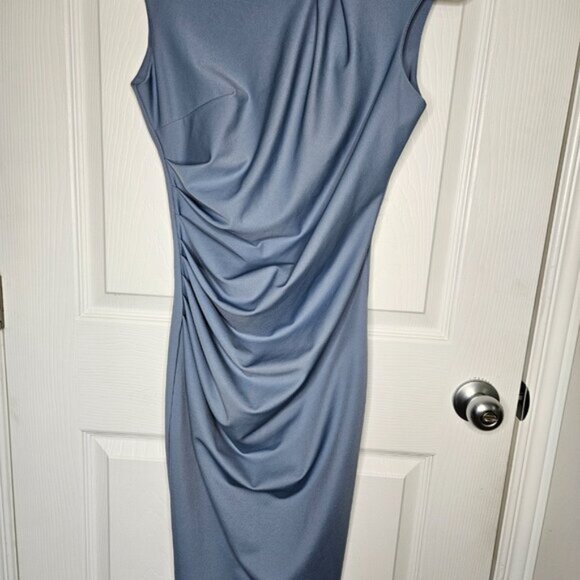 RINASCIMENTO Dress in blue grey color Size S Made in Italy - Picture 5 of 15